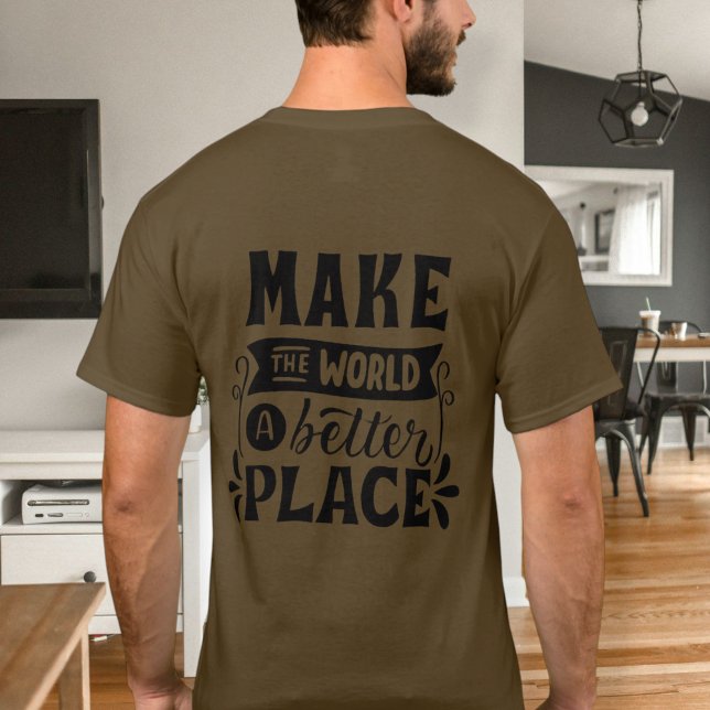 Camiseta Positive shirt, motivational message (Subido por el creador)