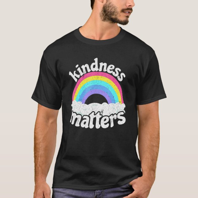 Camiseta Positive Sped Teacher Anti Bullying Rainbow Kindne (Anverso)