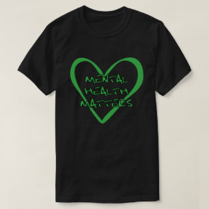 Camiseta Positividad de la salud mental, diseño de autocuid