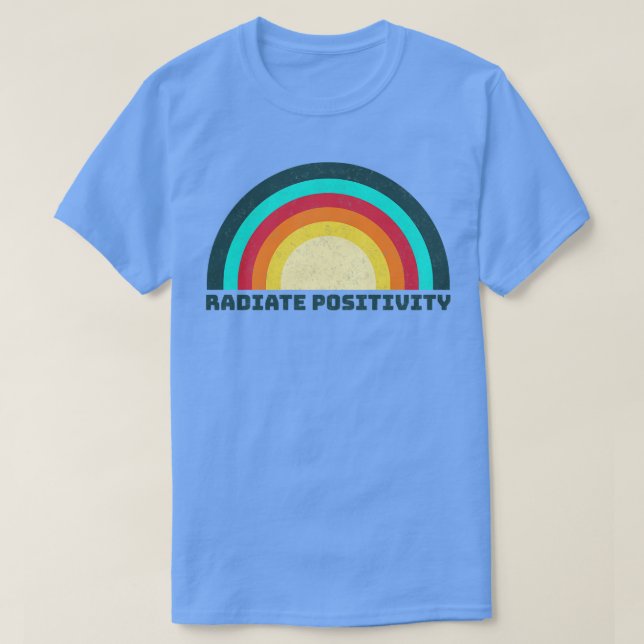 Camiseta Positividad de radiación (Diseño del anverso)
