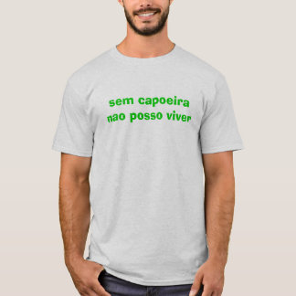 Camiseta posso Viver del Ordenador nacional del capoeira de