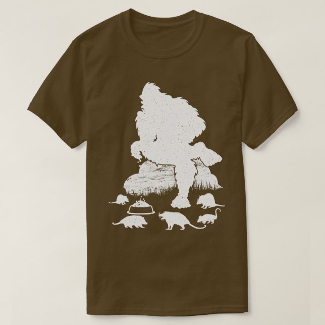 Camiseta Possum Bigfoot (Diseño del anverso)