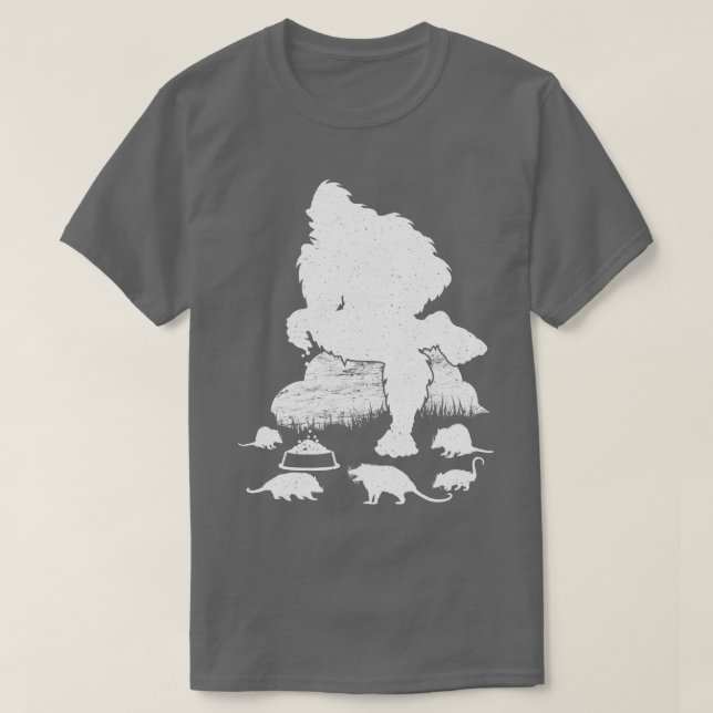Camiseta Possum Bigfoot (Diseño del anverso)