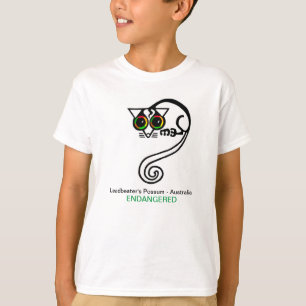 Camiseta POSSUM de Leadbeater - Australia - Vida silvestre