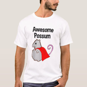 Camiseta Possum Increíble Divertido, Lindo. Amante de los A