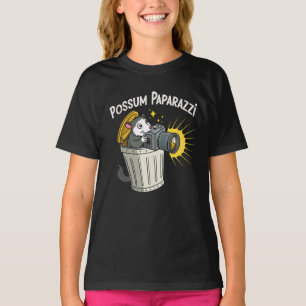 Camiseta Possum Paparazzi T-Shirt: El gracioso té de la noc