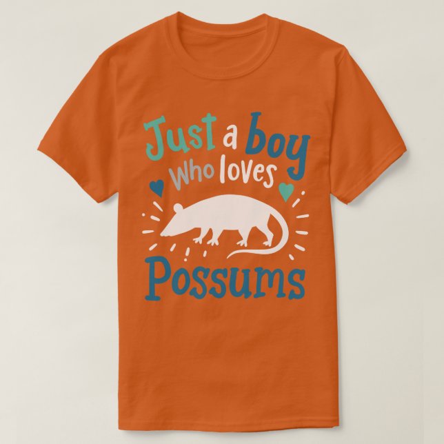 Camiseta Possum Possum Lover (Diseño del anverso)