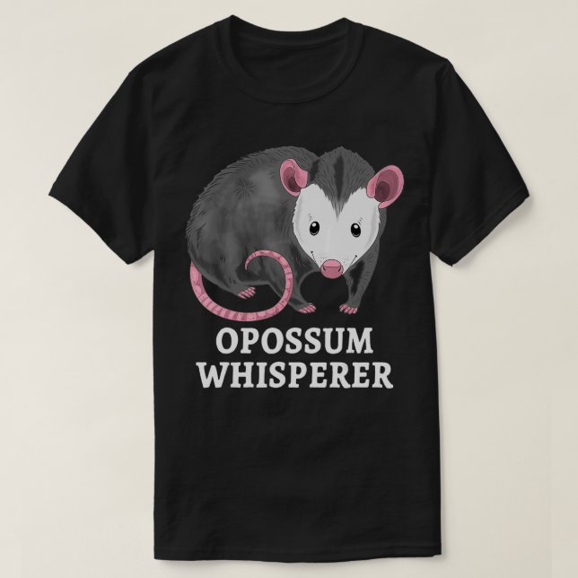 Camiseta Possum Whisperer Opossum Funny Opossum Pun5501 (Diseño del anverso)