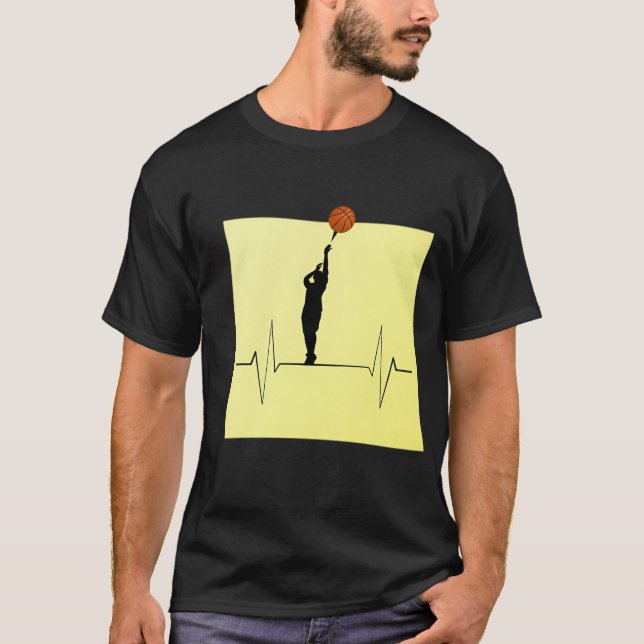 Camiseta Post-It de baloncesto (Anverso)