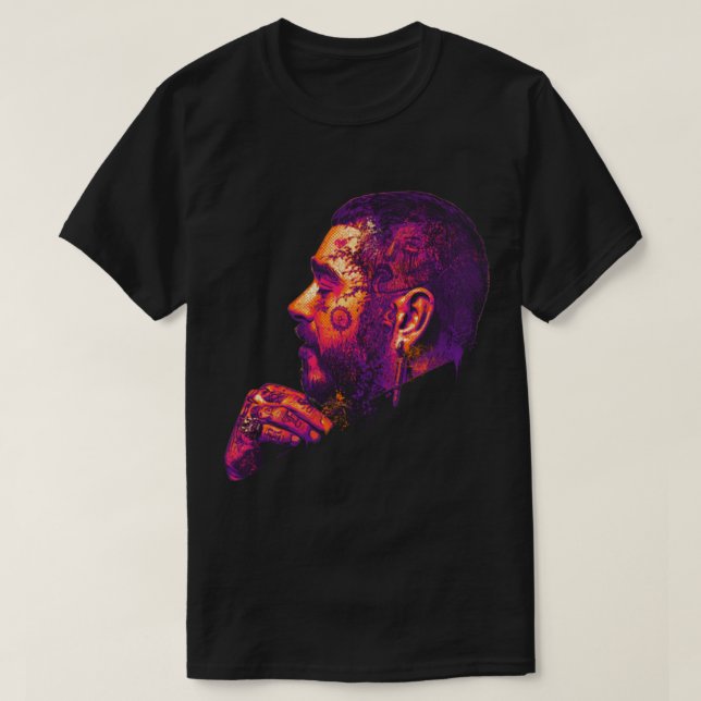 Camiseta Post Malone (Diseño del anverso)