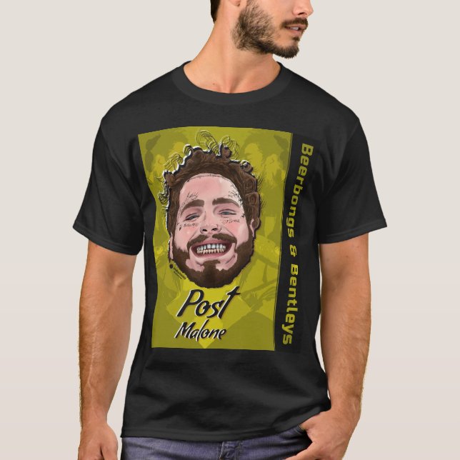Camiseta Post Malone (Anverso)