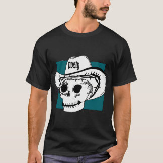 Camiseta Post Malone Skull Hollywoods