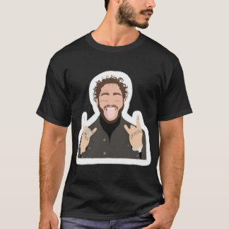Camiseta Post Malone sticker  Sticker