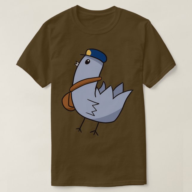 Camiseta Post Pigeon 1 (Diseño del anverso)