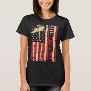 Camiseta Postal de mensajero patriótico de correo