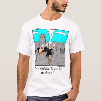 Camiseta Postal Mailman divertida