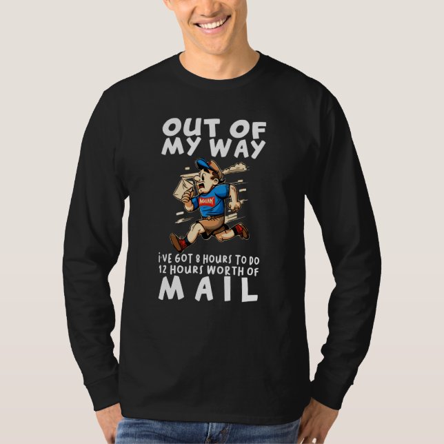 Camiseta Postal Worker Delivery Mailman (Anverso)