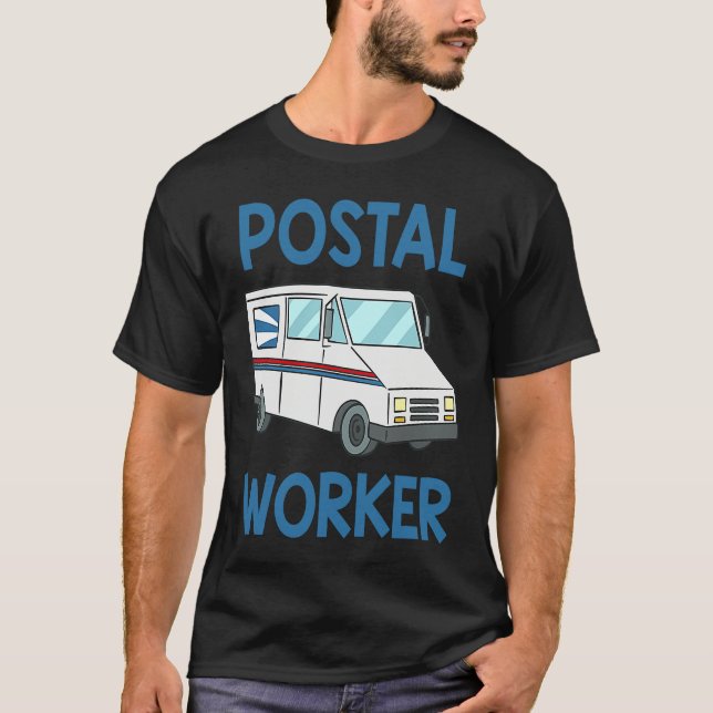 Camiseta Postal Worker Designs Postal Carrier (Anverso)