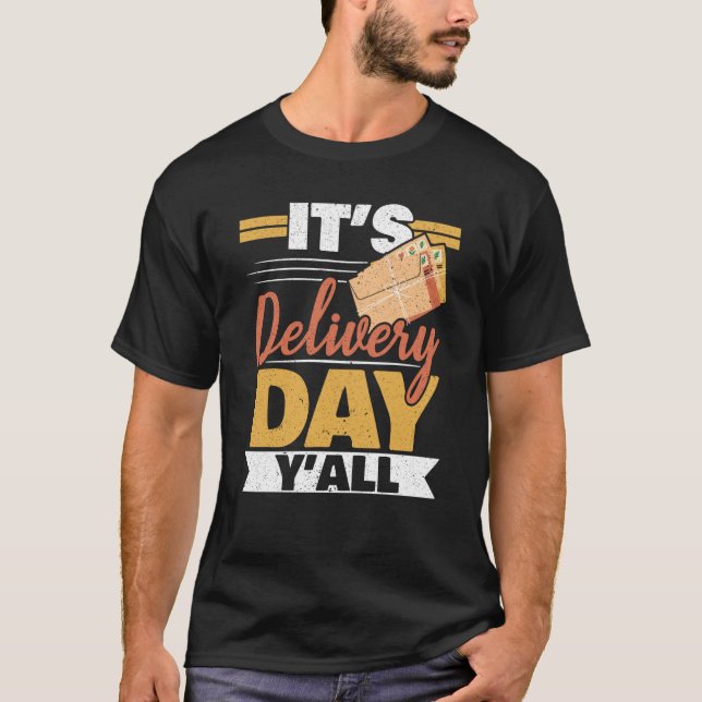 Camiseta Postal Worker Mailman Delivery Shipment Mail Escor (Anverso)