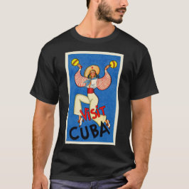 Camiseta Postales de Art Deco de Cuba