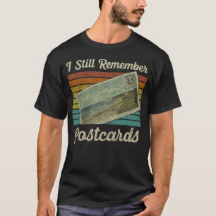 Camiseta Postales para la recogida de postales de destilaci