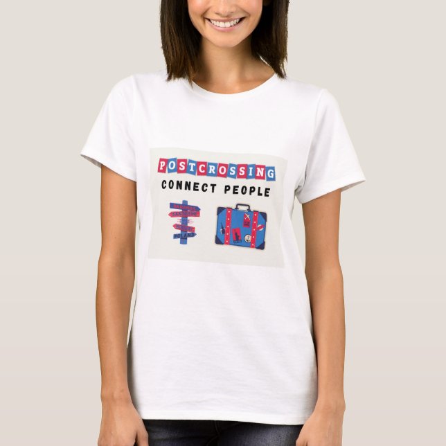 Camiseta Postcruce conecta personas (Anverso)