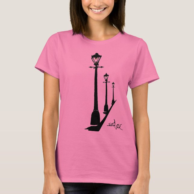 Camiseta poste de luz (Anverso)
