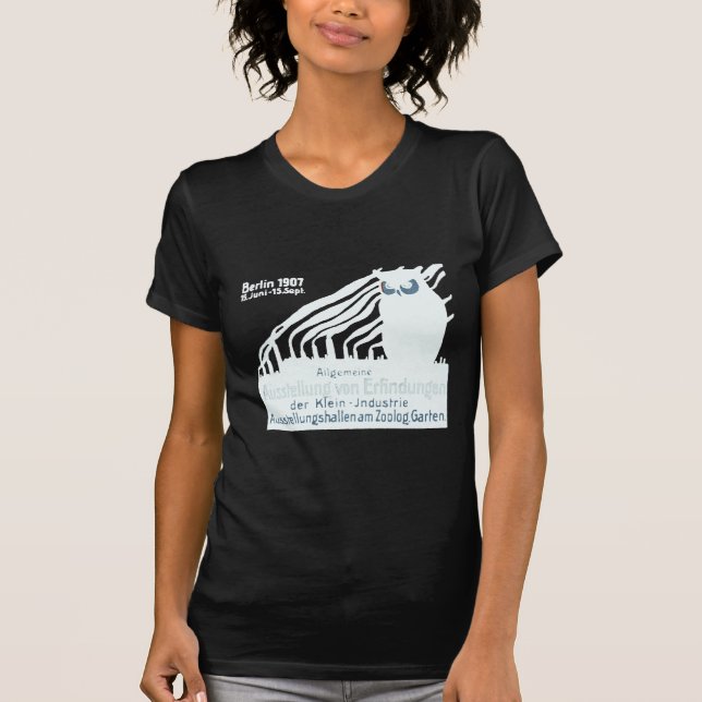 Camiseta Poster 1907 de la exposición de Berlín (Anverso)