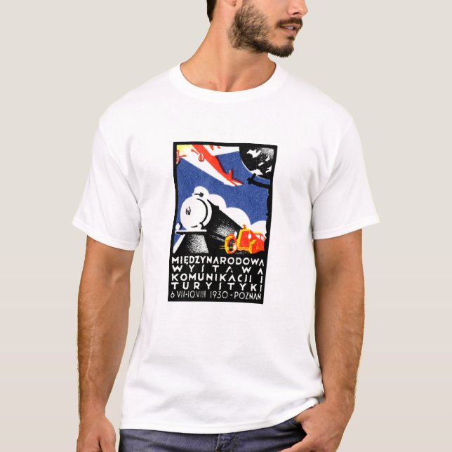 Camiseta Poster 1930 de la expo de Poznán (Anverso)