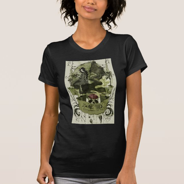 Camiseta poster 2011 del zombiewalk de Richmond (Anverso)