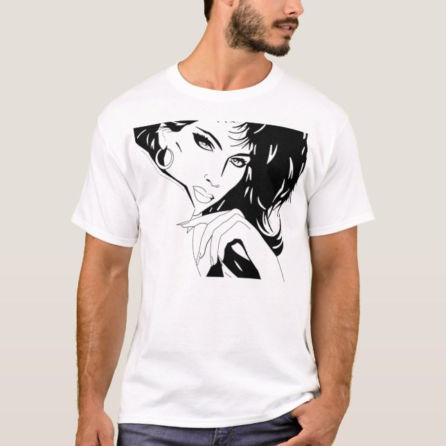Camiseta Poster A del salón (Anverso)