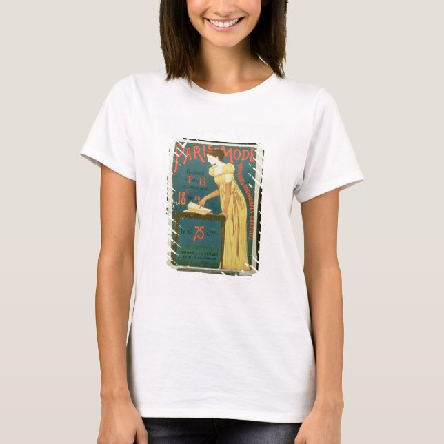 Camiseta Poster advertising subscriptions to 'Paris Mode' M (Anverso)