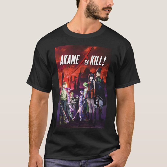 Camiseta Poster Akame Ga Kill   (Anverso)