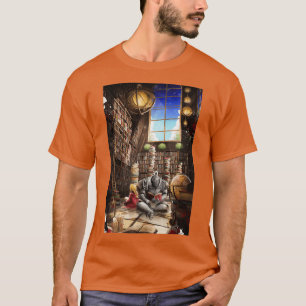 Camiseta Poster Alquimista de Biblioteca