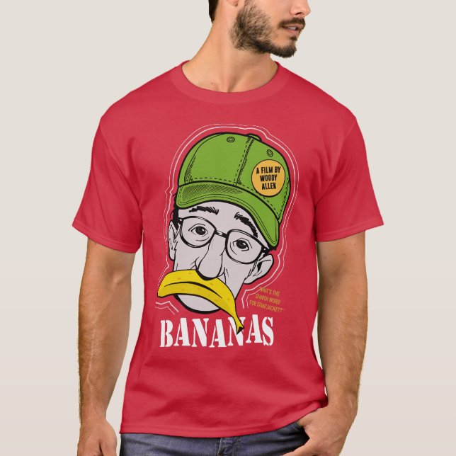Camiseta Poster alternativo de plátanos (Anverso)