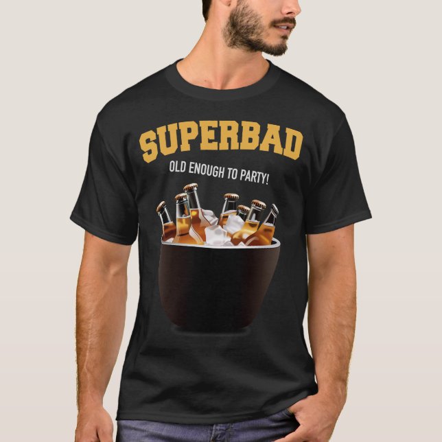 Camiseta Póster alternativo de Superbad (Anverso)