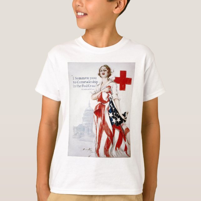 Camiseta Poster americano de la Primera Guerra Mundial del (Anverso)