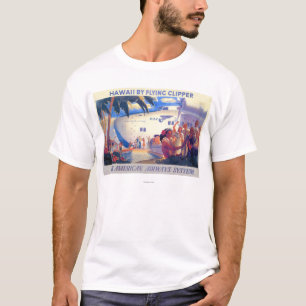 Camiseta Poster americano del viaje de la cacerola del