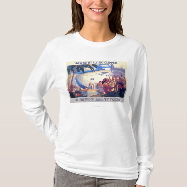 Camiseta Poster americano del viaje de la cacerola del (Anverso)