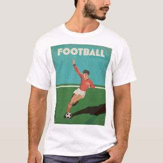 Camiseta Póster Antiguo de Fútbol