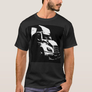 Camiseta Póster Artístico de Camión Grande Urbanizado de Mo