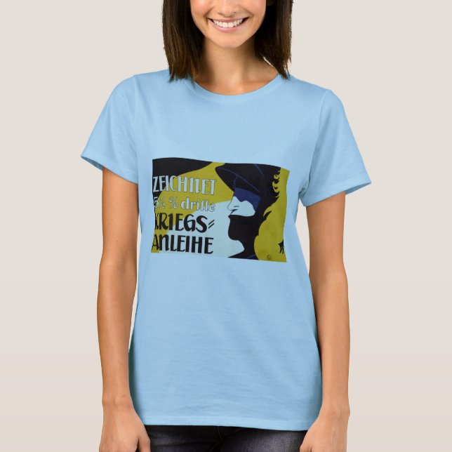 Camiseta Poster austriaco de bonos de guerra (Anverso)