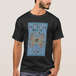 Camiseta Póster azul de la Copa Mundial de QUIDDITCH™