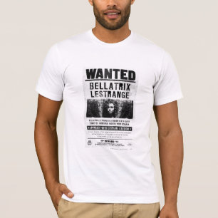 Camiseta Poster buscado de Bellatrix Lestrange