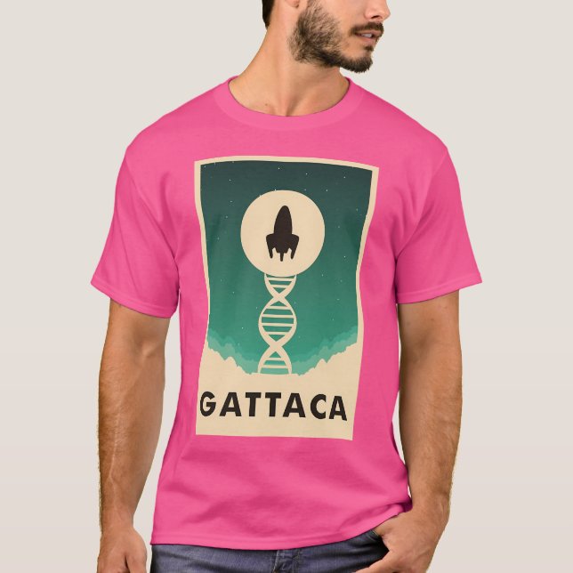 Camiseta Poster clásico de Gattaca (Anverso)