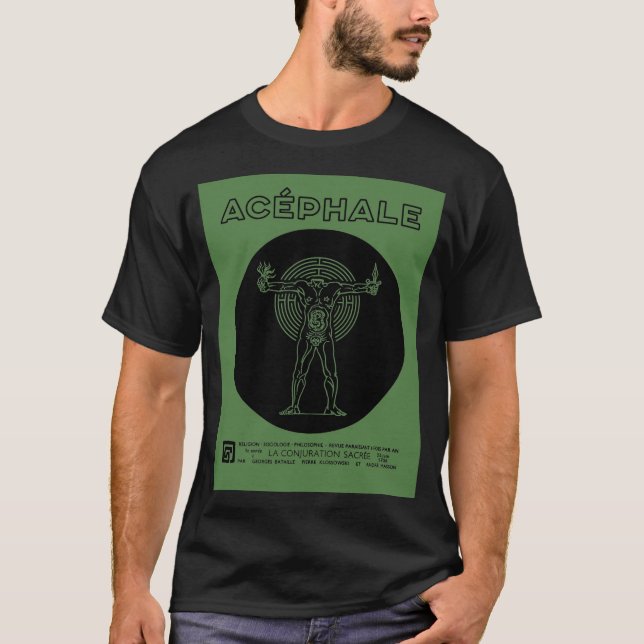 Camiseta Poster de Acéfalo Laberinto (Anverso)
