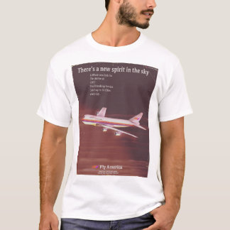 Camiseta poster de Airliner de estilo antiguo de 1977