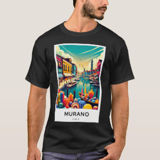 Camiseta Poster de arte digital de Murano Italia