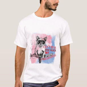 Camiseta Póster de arte en acuarela de gafas de sol de mapa