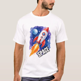 Camiseta Póster de Aventura Espacial La Aventura Espera E